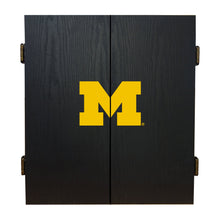 Load image into Gallery viewer, Michigan Wolverines Fan&#39;s Choice Dartboard Set