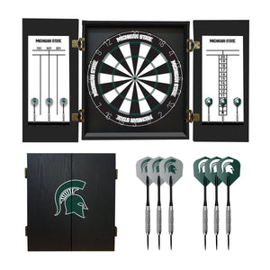 Michigan State Spartans Fan's Choice Dartboard Set