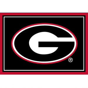 Georgia Bulldogs Tide 3x4 Area Rug