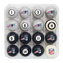 Load image into Gallery viewer, New England Patriots Billiard Balls with Numbers