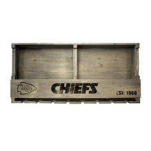 Load image into Gallery viewer, Kansas City Chiefs Reclaimed Bar Shelf