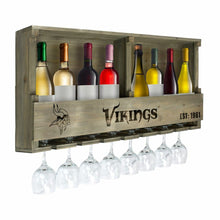 Load image into Gallery viewer, Minnesota Vikings Reclaimed Bar Shelf