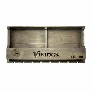 Minnesota Vikings Reclaimed Bar Shelf