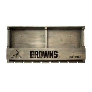 Cleveland Browns Reclaimed Bar Shelf