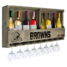 Load image into Gallery viewer, Cleveland Browns Reclaimed Bar Shelf