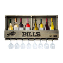 Load image into Gallery viewer, Buffalo Bills Reclaimed Bar Shelf