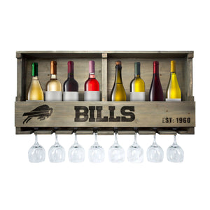 Buffalo Bills Reclaimed Bar Shelf