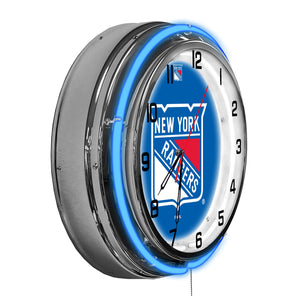 New York Rangers 18" Neon Clock