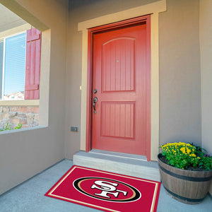 San Francisco 49ers 3x4 Area Rug