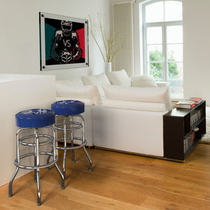 Dallas Cowboys 30" Chrome Bar Stool