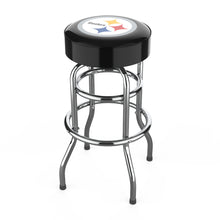 Load image into Gallery viewer, Pittsburgh Steelers 30&quot; Chrome Bar Stool