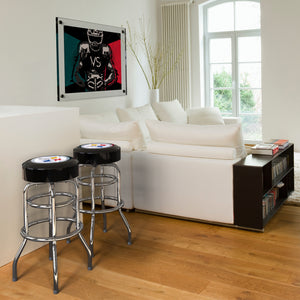 Pittsburgh Steelers 30" Chrome Bar Stool