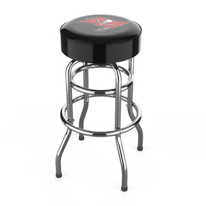 Tampa Bay Buccaneers 30" Chrome Bar Stool