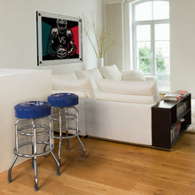 Load image into Gallery viewer, New England Patriots 30&quot; Chrome Bar Stool