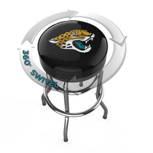 Load image into Gallery viewer, Jacksonville Jaguars 30&quot; Chrome Bar Stool