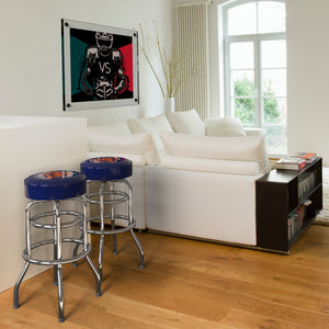 Chicago Bears 30" Chrome Bar Stool