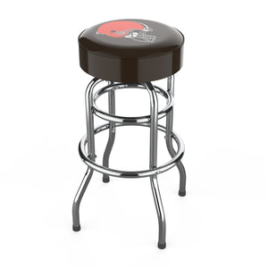 Cleveland Browns 30" Chrome Bar Stool