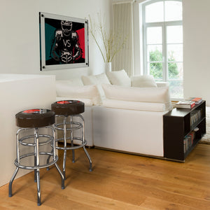 Cleveland Browns 30" Chrome Bar Stool