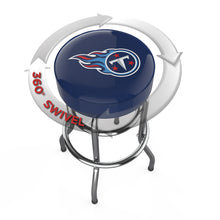 Load image into Gallery viewer, Tennessee Titans 30&quot; Chrome Bar Stool