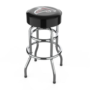 Atlanta Falcons 30" Chrome Bar Stool