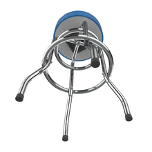 Load image into Gallery viewer, Los Angeles Chargers 30&quot; Chrome Bar Stool