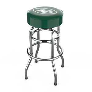 New York Jets 30" Chrome Bar Stool