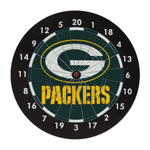 Green Bay Packers Dartboard Gift Set