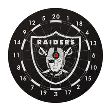 Load image into Gallery viewer, Las Vegas Raiders Dartboard Gift Set