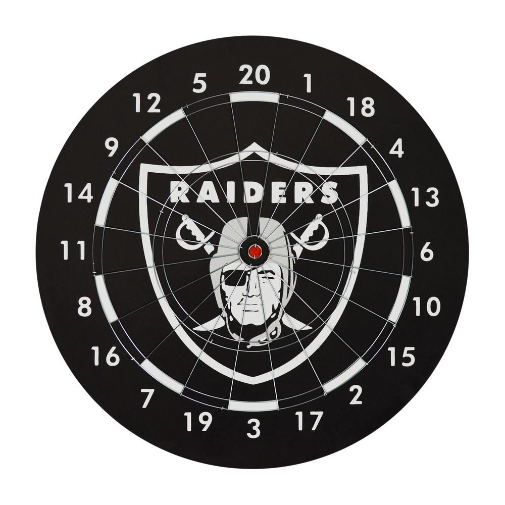 Las Vegas Raiders Dartboard Gift Set