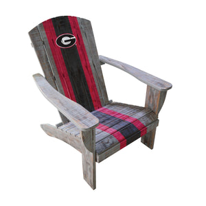Georgia Bulldogs Wood Adirondack Chair