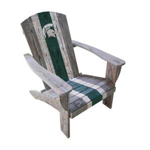 Michigan State Spartans Wood Adirondack Chair