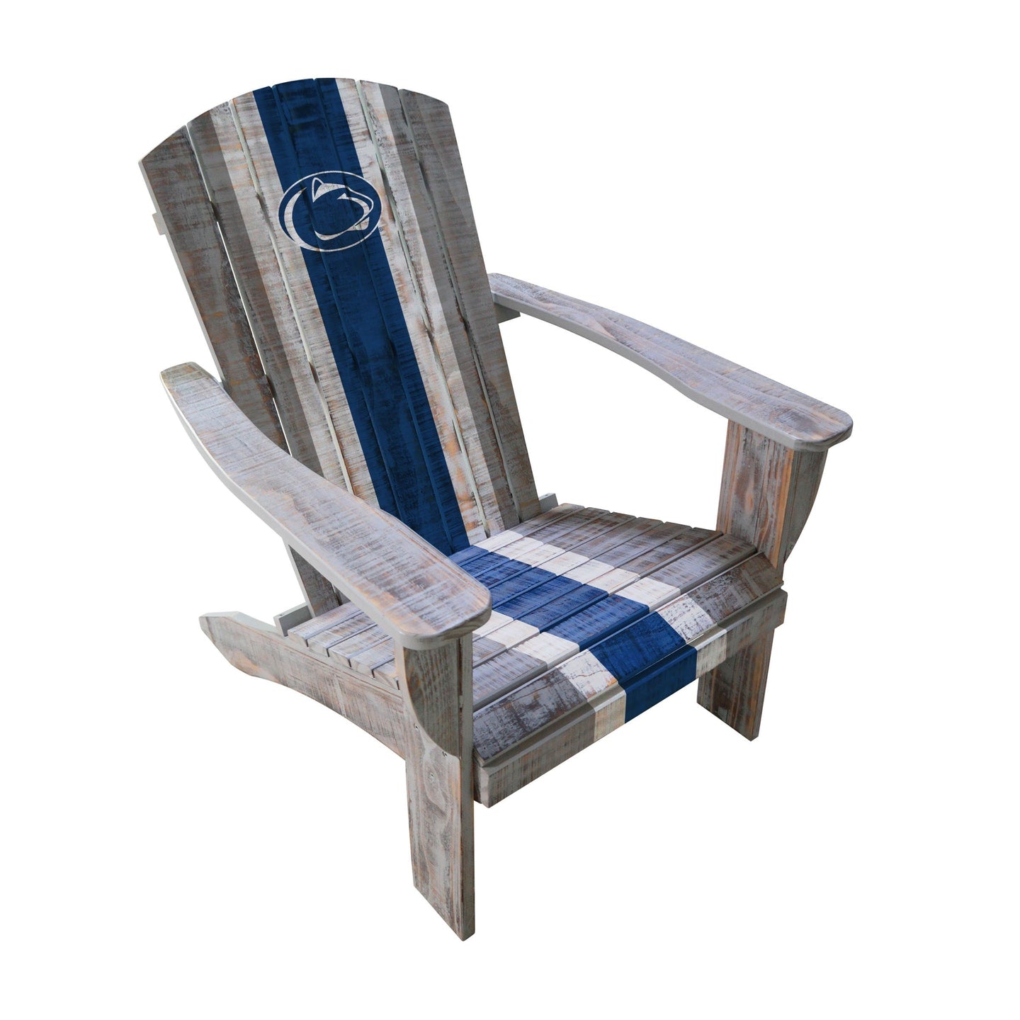 Penn State Nittnay Lions Wood Adirondack Chair