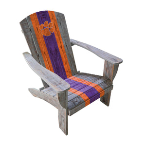 Clemson Tigers Wood Adirondack Chair