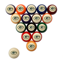 Load image into Gallery viewer, Green Bay Packers Retro Billiard Ball Sets