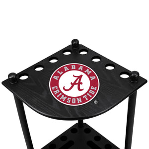 Alabama Crimson Tide Corner Cue Rack