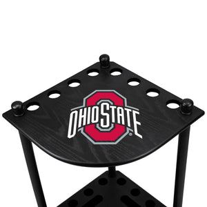 Ohio State Buckeyes Corner Cue Rack