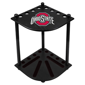 Ohio State Buckeyes Corner Cue Rack