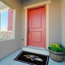 Load image into Gallery viewer, Baltimore Ravens 3x4 Area Rug