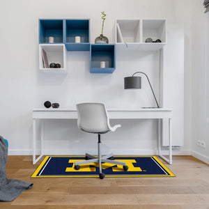 Michigan Wolverines 3x4 Area Rug