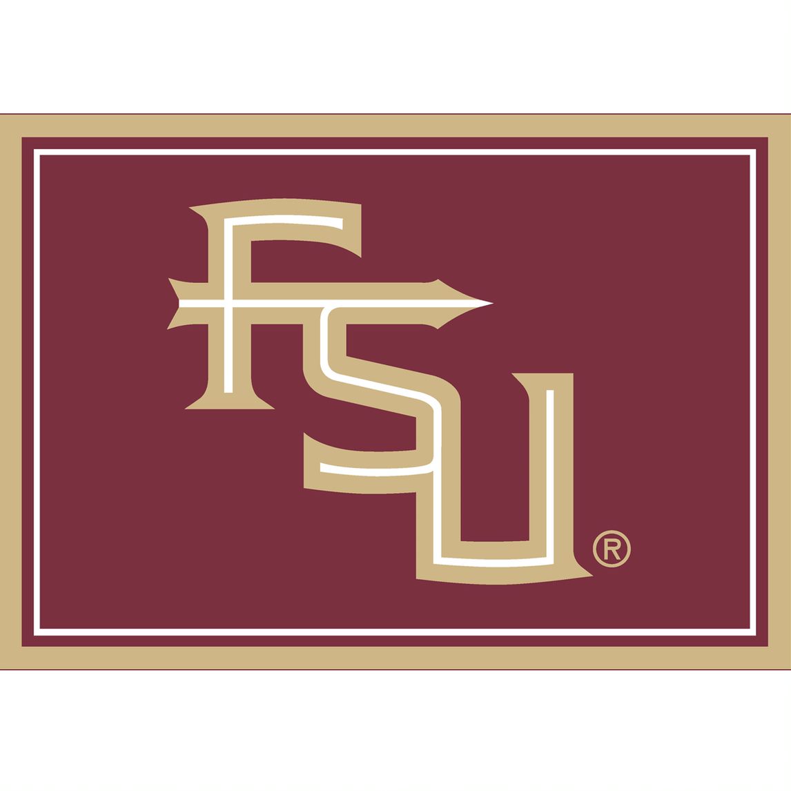 Florida State Seminoles Tide 3x4 Area Rug