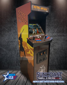 SUNCOAST Full Size Side-By-Side Arcade Machine | 750 Games