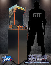 Load image into Gallery viewer, SUNCOAST Tabletop Brown Classic Arcade Machine | Lit Marquee | 60 Games