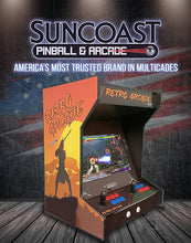 Load image into Gallery viewer, SUNCOAST Tabletop Side-By-Side Arcade Machine | Lit Marquee | 3000 Games