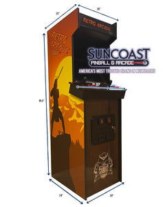 SUNCOAST Full Size Side-By-Side Arcade Machine | 750 Games