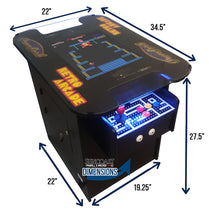 Load image into Gallery viewer, SUNCOAST Cocktail Arcade Machine | 412 Game