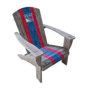 New York Rangers Wood Adirondack Chair