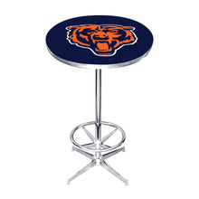 Load image into Gallery viewer, Chicago Bears Chrome Pub Table