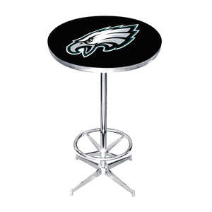 Philadelphia Eagles Chrome Pub Table