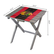 Load image into Gallery viewer, Chicago Blackhawks Folding Adirondack Table