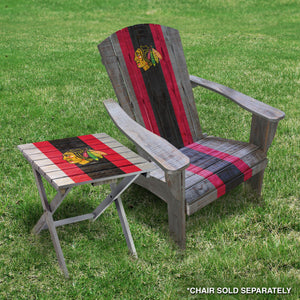 Chicago Blackhawks Folding Adirondack Table